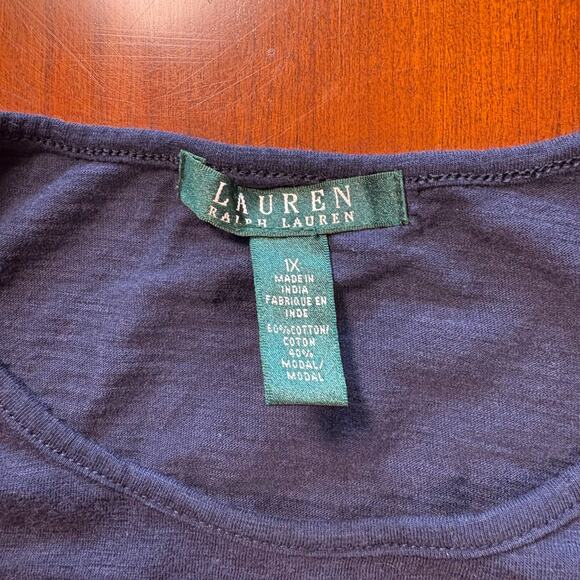 Lauren Ralph Lauren Sleeveless Top Size 1X - Picture 2 of 5